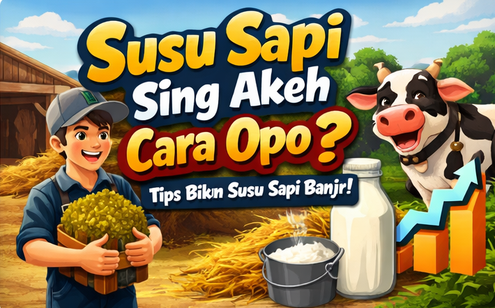 MENINGKATKAN PRODUKSI SUSU SAPI PERAH