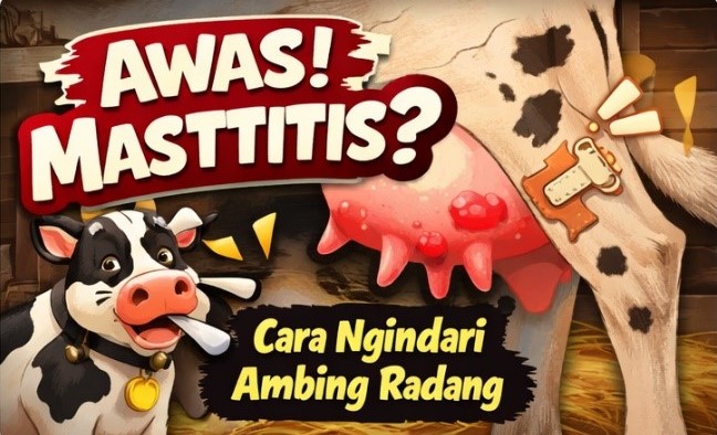 PENCEGAHAN MASTITIS PADA SAPI PERAH